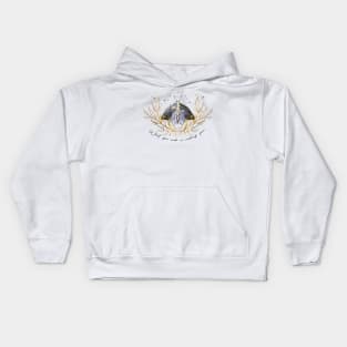 Celestial Moth Kids Hoodie